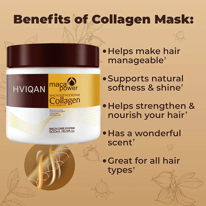 COLLAGEN HAIR TREATMENT DEEP REPAIR CONDITIONING ARGAN OIL