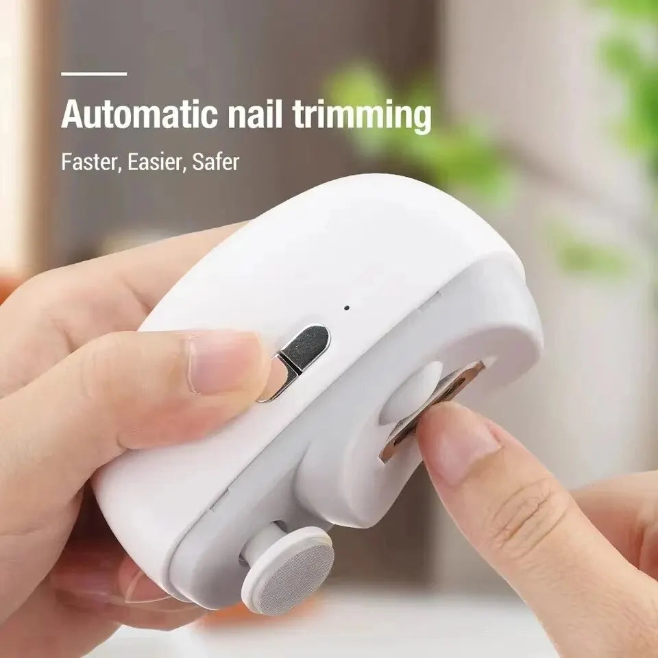 2 in 1 Multifunctional Electric Nail Clipper & Polisher