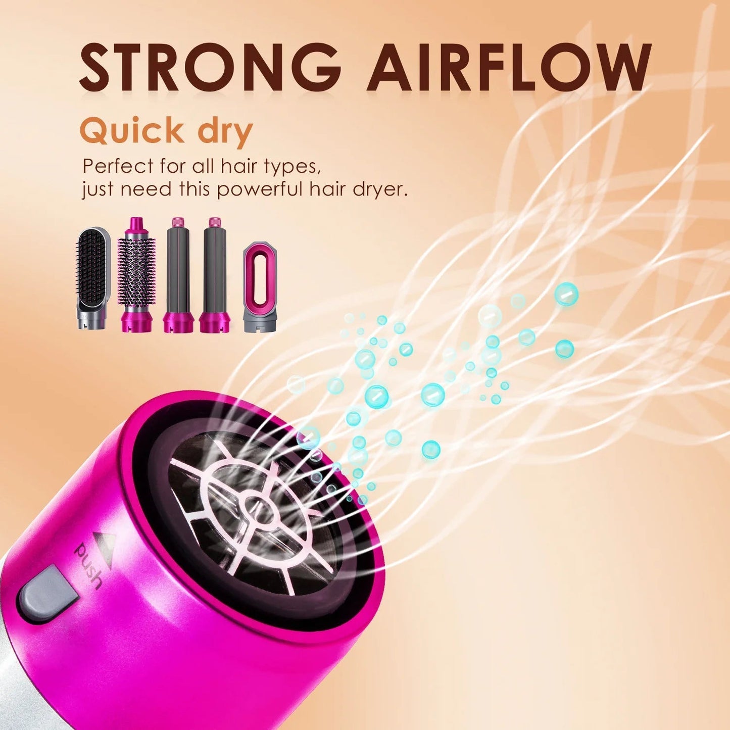 5 in 1 Multifunctional Hair Styler & Hair Dryer