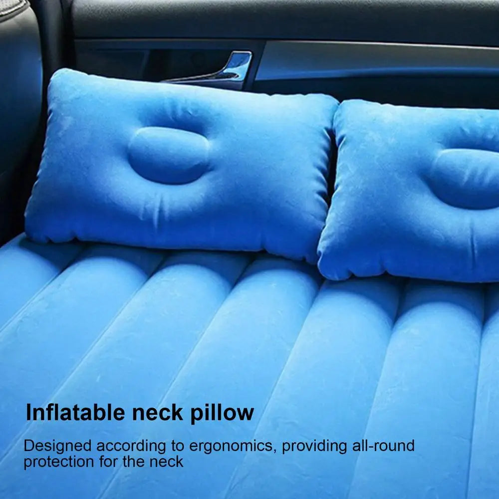 Car Travel Inflatable Mattress Portable Rear Seat Folding Bed (Including inflation pump)